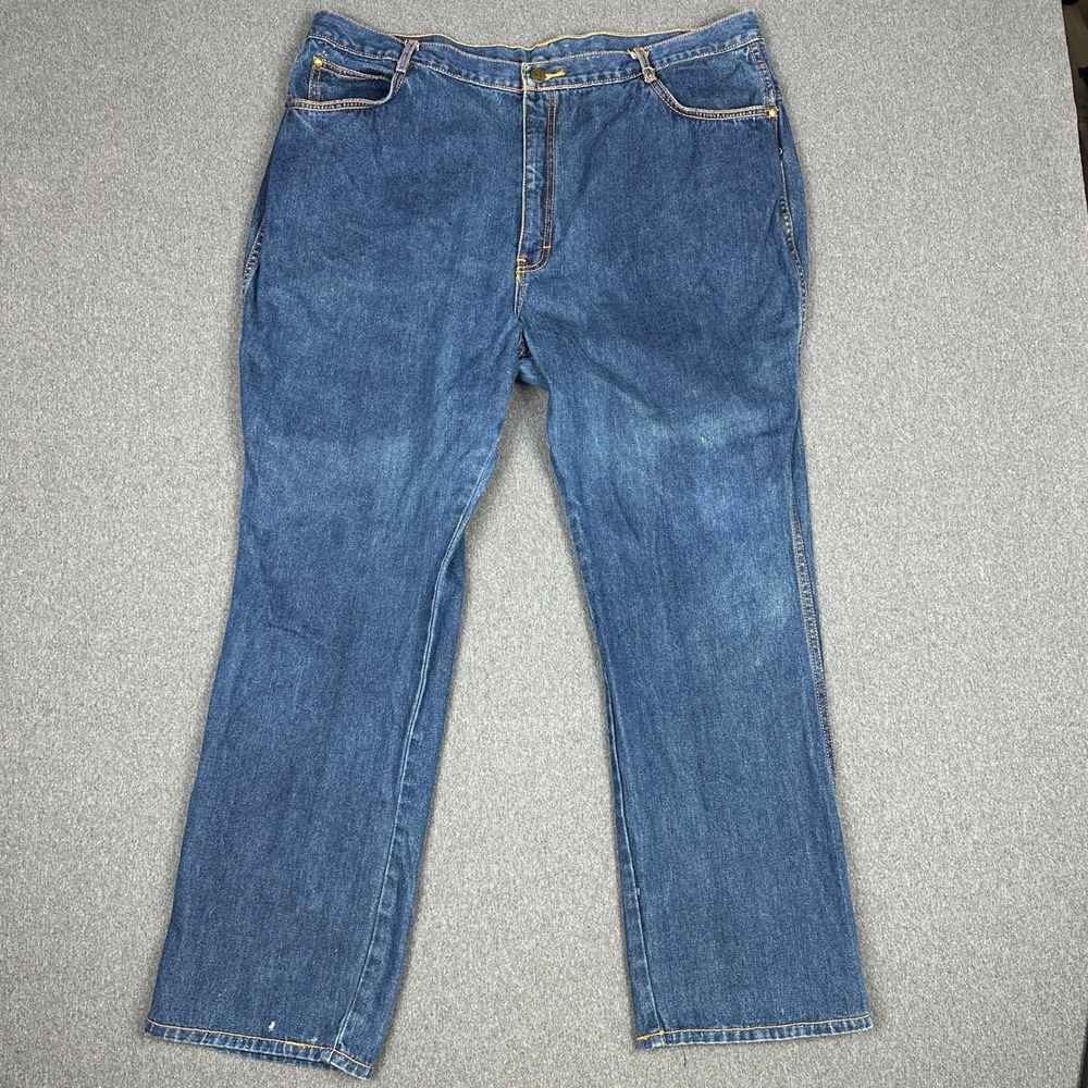 Vtg 80s Gitano High Waisted Mom Jeans Womens Plus Size 42 Regular 100% Cotton HK - Picture 1 of 8